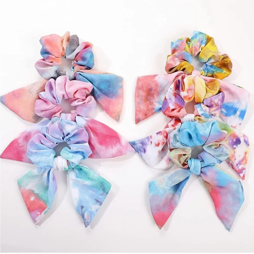 Summer Hair Scrunchies